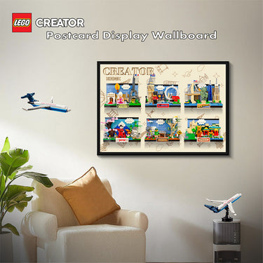 Lego Creator Postcard Display Wallboard